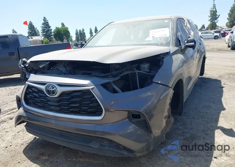 2021 Toyota Highlander L/Le from USA, damaged, VIN 5TDBZRBH8MS544237